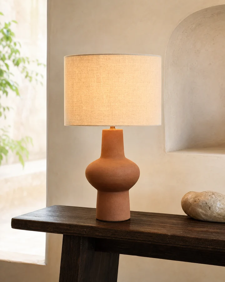 Lampe décorative diffusant une lumière douce